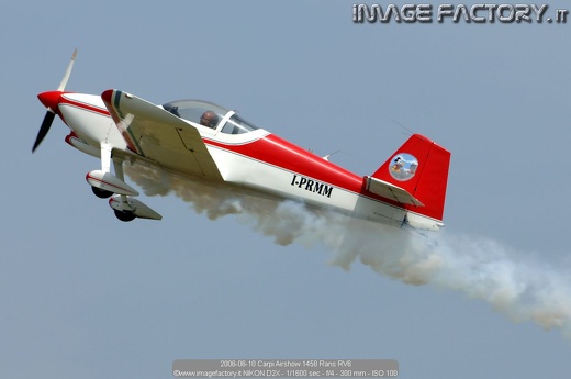 2006-06-10 Carpi Airshow 1458 Rans RV6